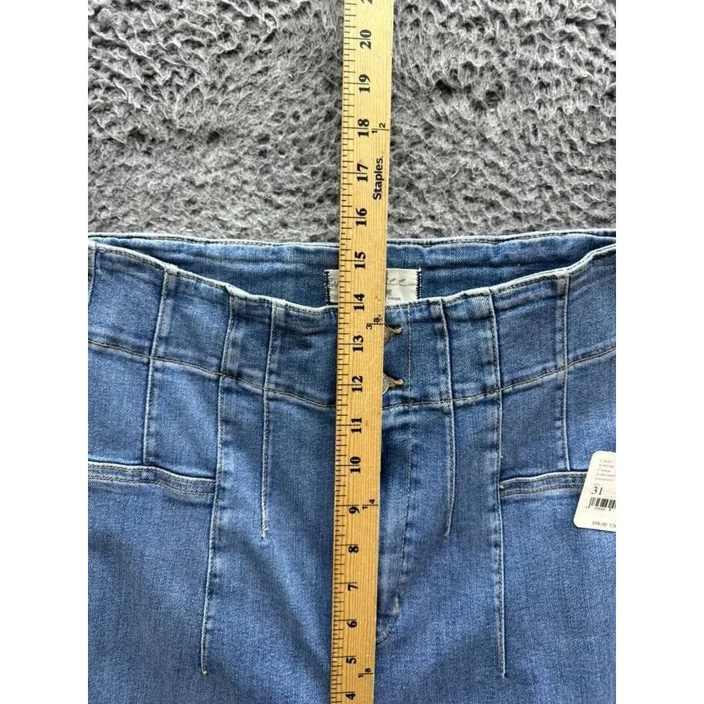 NWT Free People We The Free‎ Jayde Flare Denim Jeans Indigo Womens Size 31